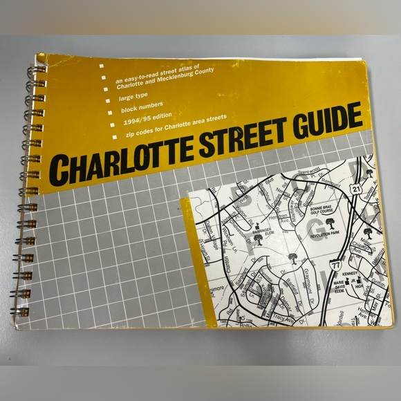 1994/1995 Edition Charlotte Street Guide - Picture 1 of 5